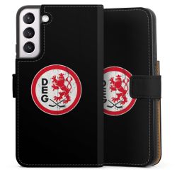 Sideflip mit langer Lasche schwarz