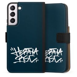 Sideflip mit langer Lasche schwarz