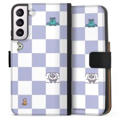 Sideflip mit langer Lasche schwarz