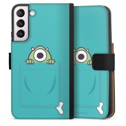 Sideflip mit langer Lasche schwarz