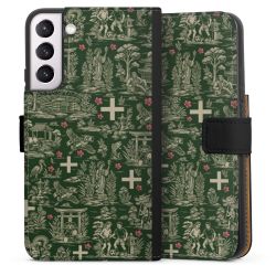 Sideflip mit langer Lasche schwarz