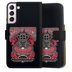 Sideflip mit langer Lasche schwarz