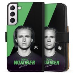 Sideflip mit langer Lasche schwarz