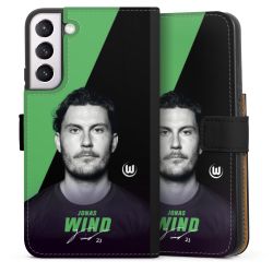 Sideflip mit langer Lasche schwarz