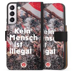 Sideflip mit langer Lasche schwarz