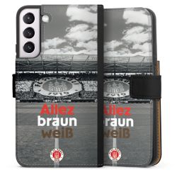 Sideflip mit langer Lasche schwarz