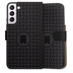 Sideflip mit langer Lasche schwarz