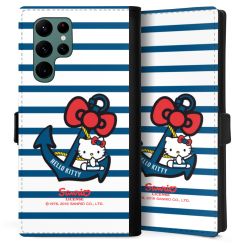 Sideflip mit langer Lasche schwarz