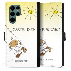 Sideflip mit langer Lasche schwarz