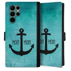 Sideflip mit langer Lasche schwarz