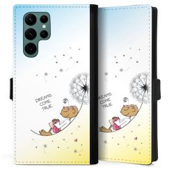 Sideflip mit langer Lasche schwarz