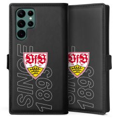 Sideflip mit langer Lasche schwarz