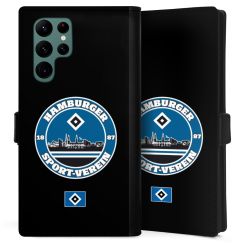 Sideflip mit langer Lasche schwarz