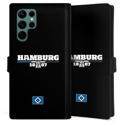 Sideflip mit langer Lasche schwarz