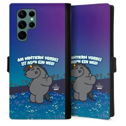 Sideflip mit langer Lasche schwarz