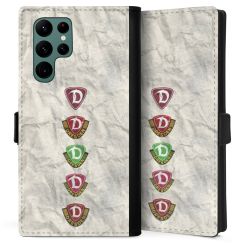 Sideflip mit langer Lasche schwarz