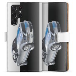 Sideflip Fodral med flap vit