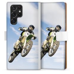 Sideflip Fodral med flap vit