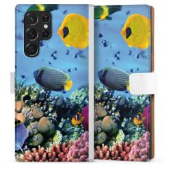 Sideflip Fodral med flap vit