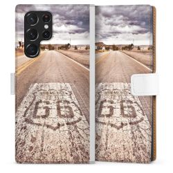 Sideflip Fodral med flap vit