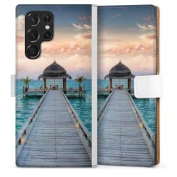 Sideflip Fodral med flap vit