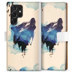 Sideflip Fodral med flap vit