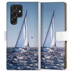 Sideflip Fodral med flap vit