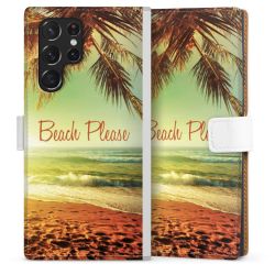 Sideflip Fodral med flap vit