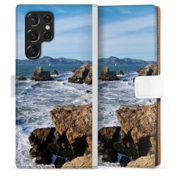 Sideflip Fodral med flap vit