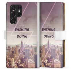 Sideflip Fodral med flap vit