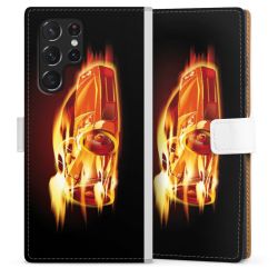 Sideflip Fodral med flap vit