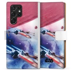 Sideflip Fodral med flap vit