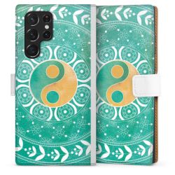 Sideflip Fodral med flap vit