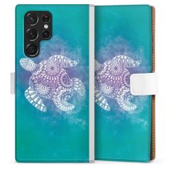 Sideflip Fodral med flap vit