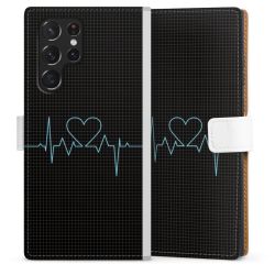 Sideflip Fodral med flap vit