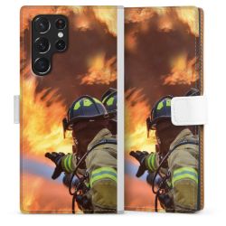 Sideflip Fodral med flap vit