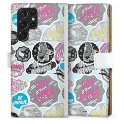 Sideflip Fodral med flap vit