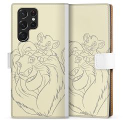 Sideflip Fodral med flap vit