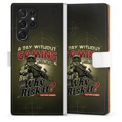 Sideflip Fodral med flap vit