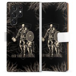 Sideflip Fodral med flap vit