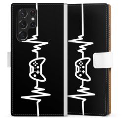 Sideflip Fodral med flap vit