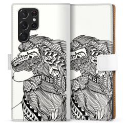 Sideflip Fodral med flap vit