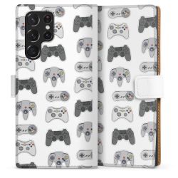 Sideflip Fodral med flap vit