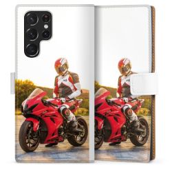 Sideflip mit Lasche weiß