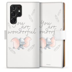 Sideflip Fodral med flap vit