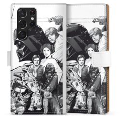 Sideflip Fodral med flap vit