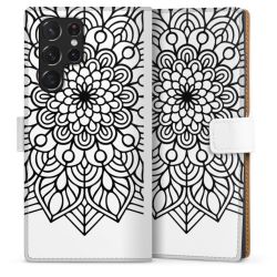 Sideflip Fodral med flap vit