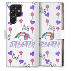 Sideflip Fodral med flap vit