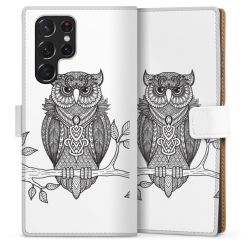 Sideflip Fodral med flap vit