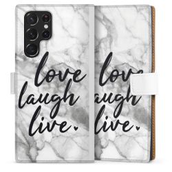 Sideflip Fodral med flap vit